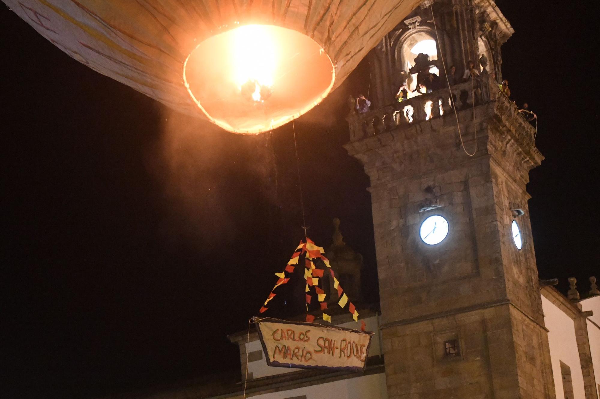 Galicia lanzó el globo más grande del mundo