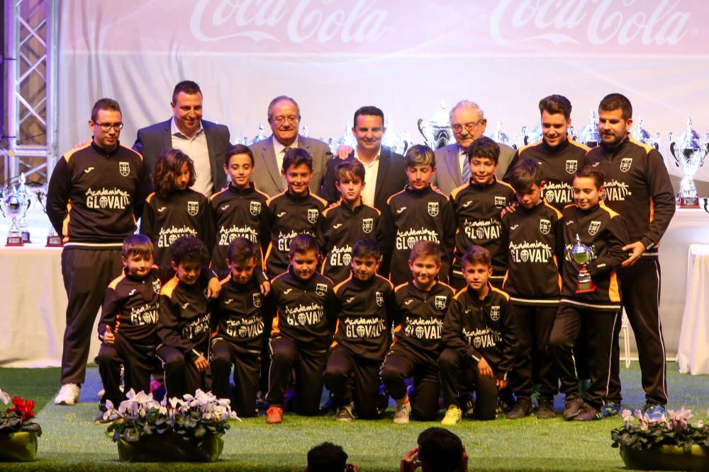 170 equipos premiados en la Gala del Fútbol Base Provincial en La Nucía