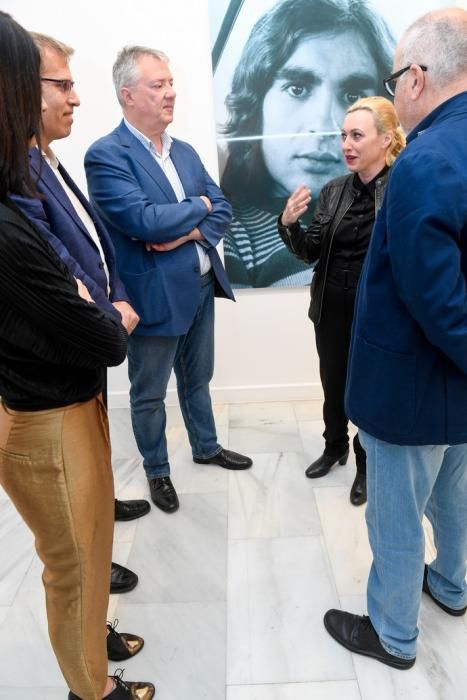 GENTE Y CULTURA  14-03-19   LAS PALMAS DE GRAN CANARIA Presentación de la exposición Know us, de Yapci Ramos. FOTOS: JUAN CASTRO