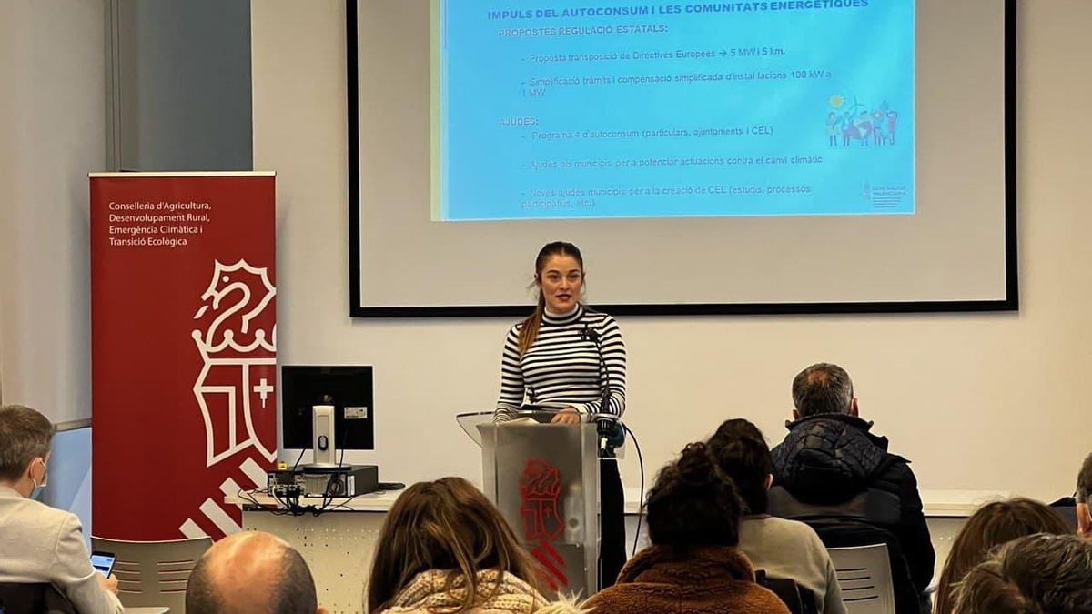 Mollà, en la presentación de la encuesta sobre la transición ecológica en la Comunitat Valenciana