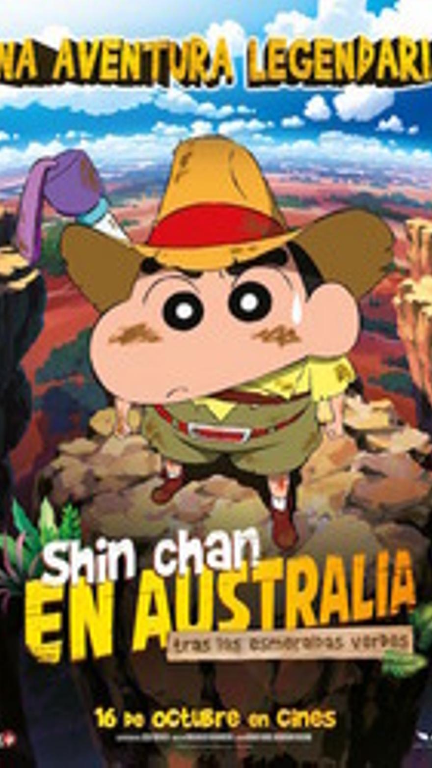 Shin Chan en Australia. Tras las esmeraldas verdes