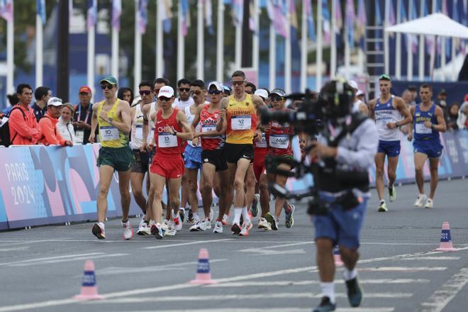 Maratón mixto de marcha