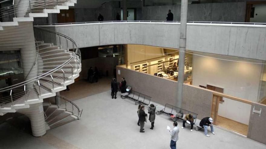 El Juzgado de Violencia sobre la Mujer, situado en la planta baja de Nuevos Juzgados.