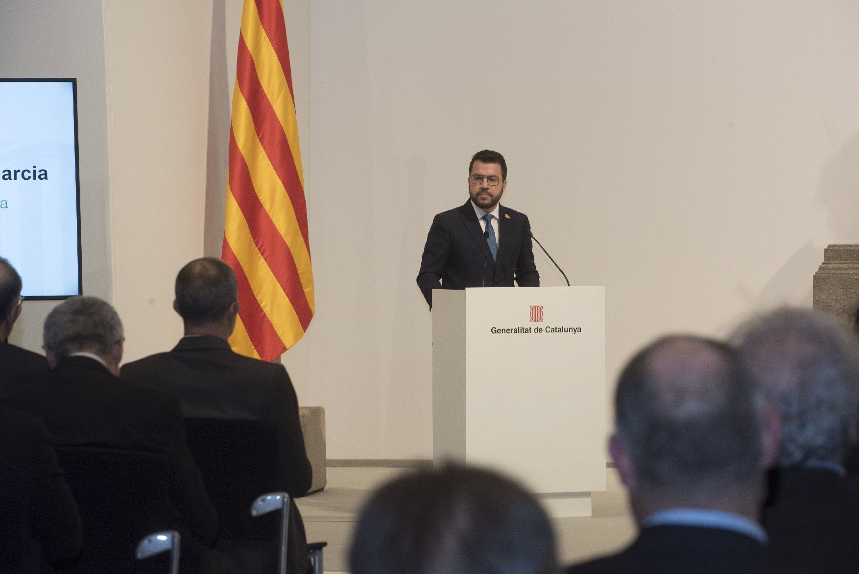 Un centenar de persones commemoren a la Generalitat els 500 anys de l'estada de Sant Ignasi a Catalunya