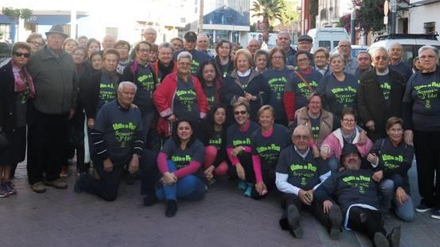 Los jubilados corren en Turís