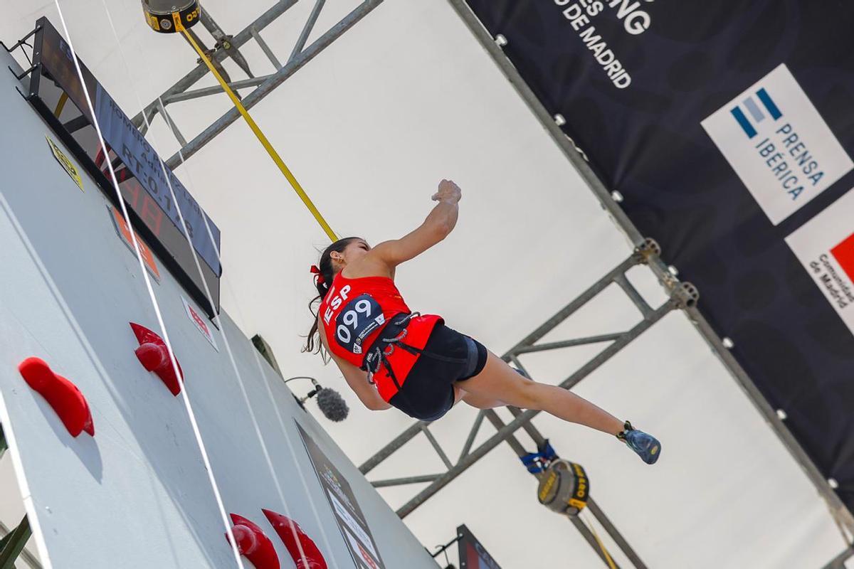 Leslie Romero, récord de España en velocidad.