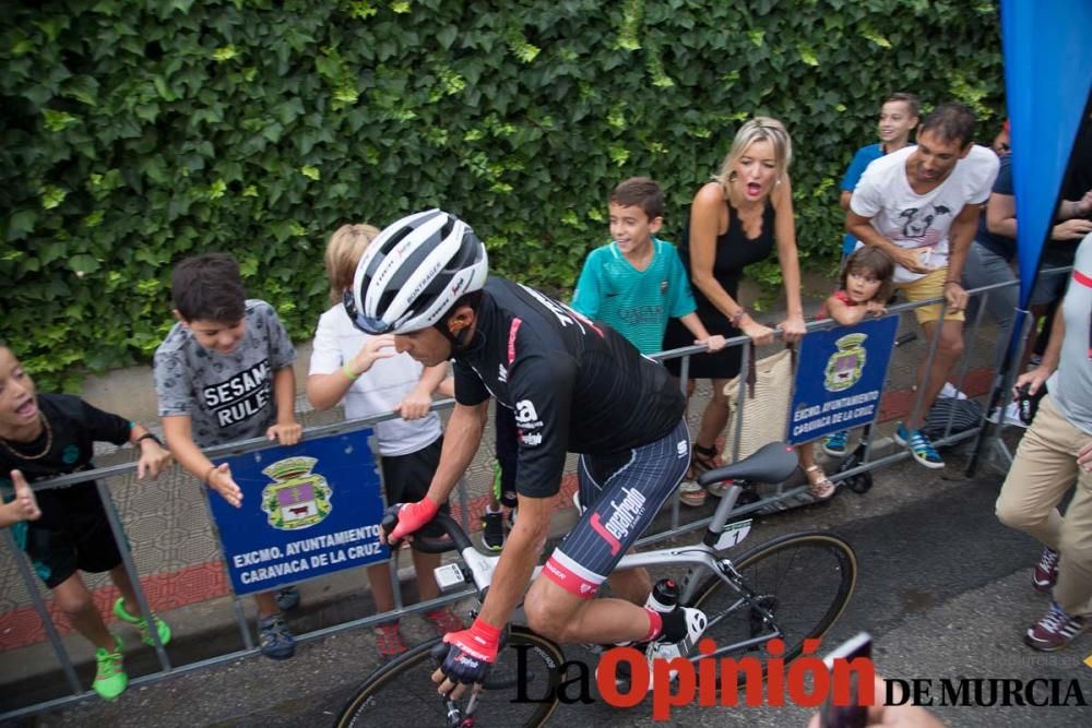 Vuelta ciclista a España: Salida en Caravaca