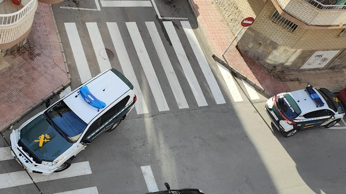 Despliegue de la Guardia Civil en Torrevieja.