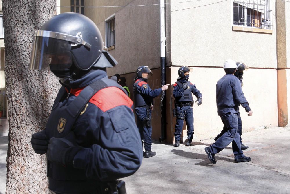 Nova operació policial a Font de la Pòlvora