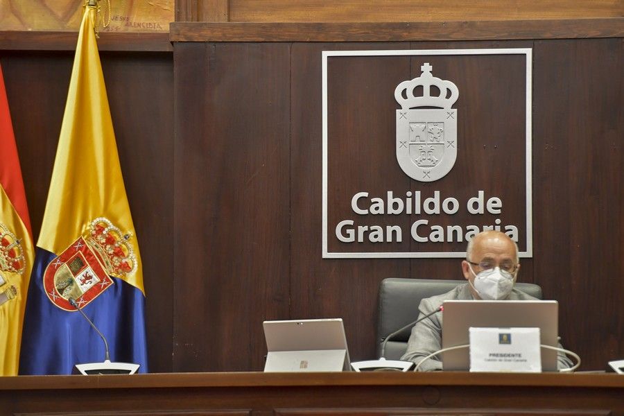 Pleno del Cabildo grancanario (05/07/2021)