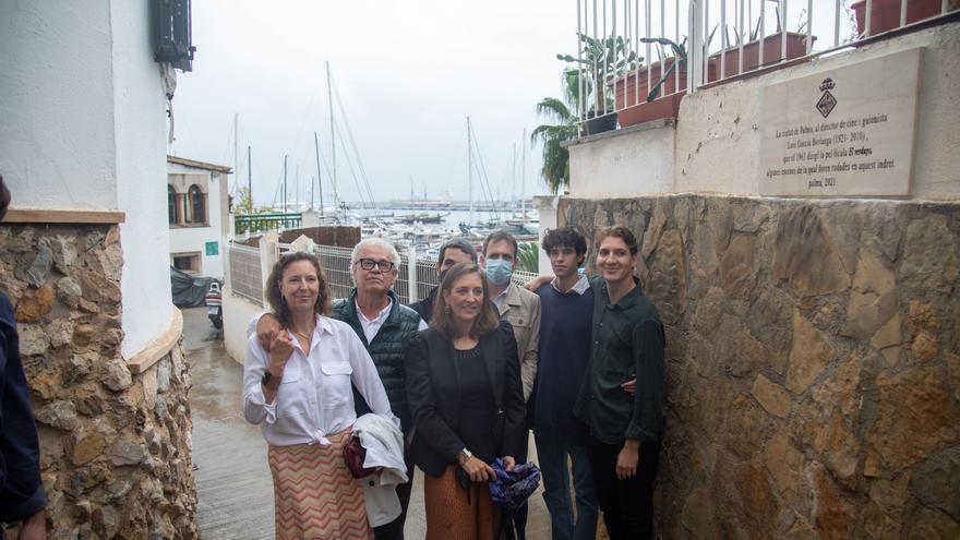 Palma homenajea a Berlanga con una placa en la calle Portassa