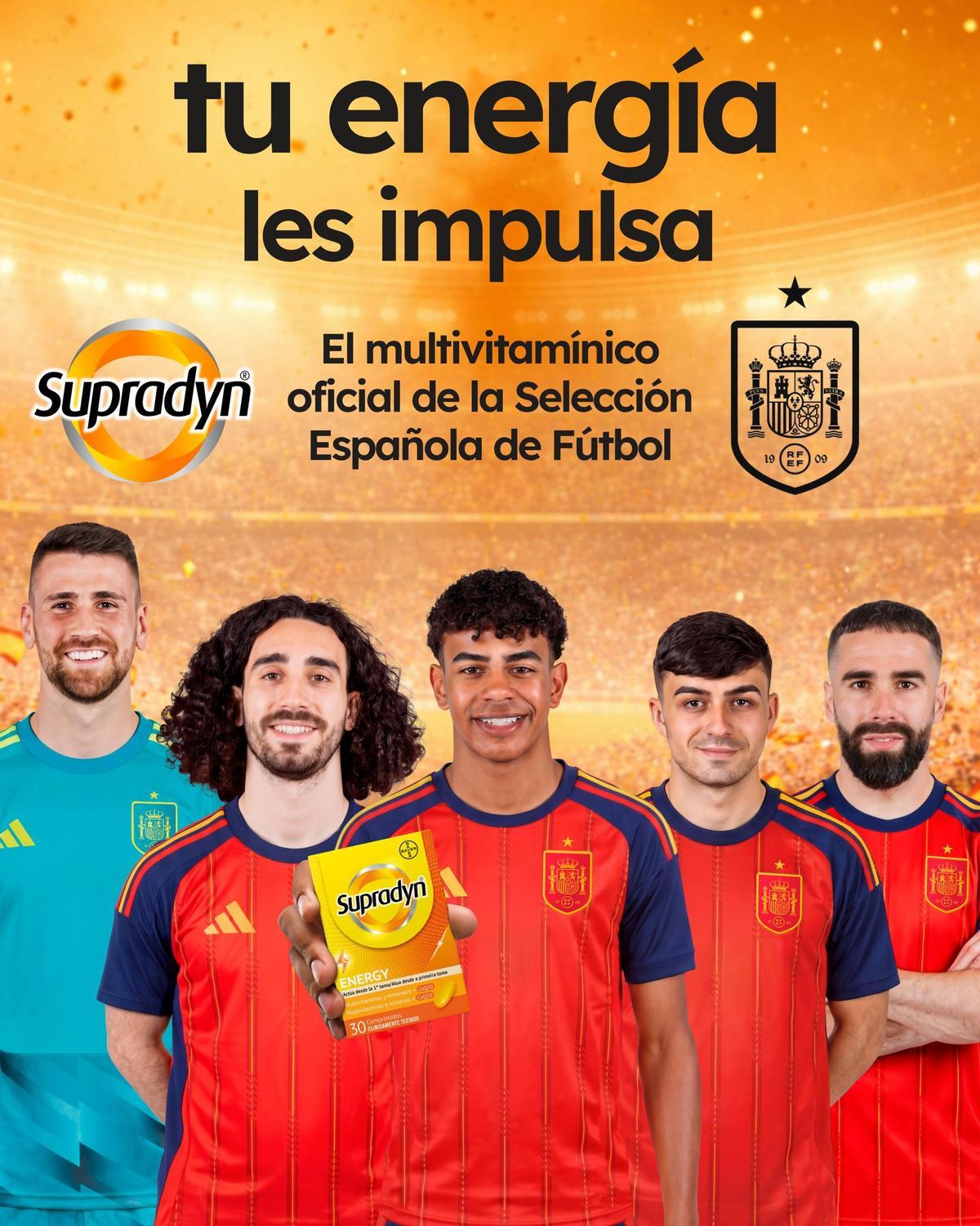 El multivitamínimo oficial de la selección