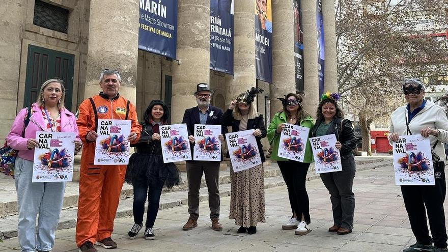Así celebrará el Carnaval 2025 el comercio de Alicante