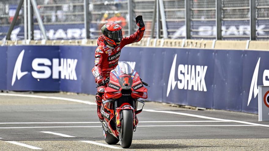 Francesco Bagnaia, ganador de MotoGP 2023 en el circuito de Mugello