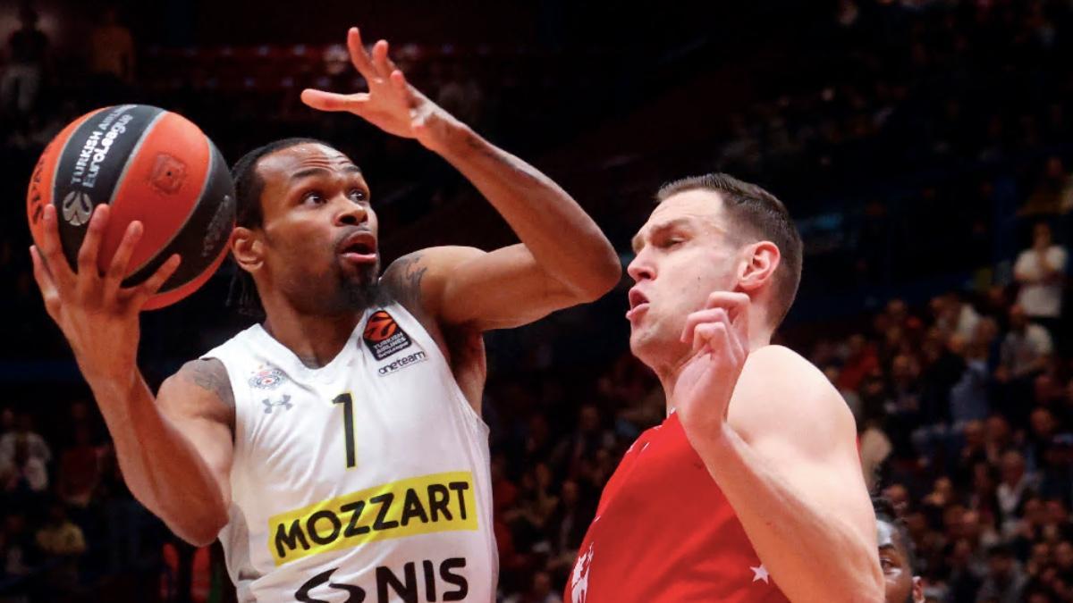 Kevin Punter en un partido de Euroliga