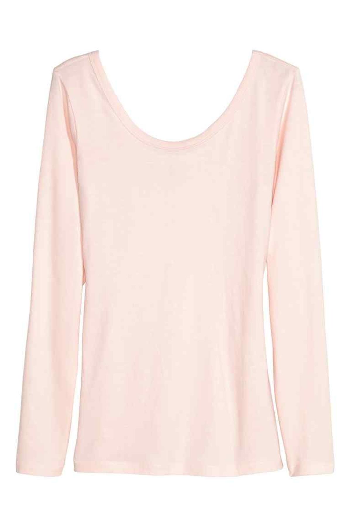 Top de punto con escote barco, H&amp;M (12,99€)