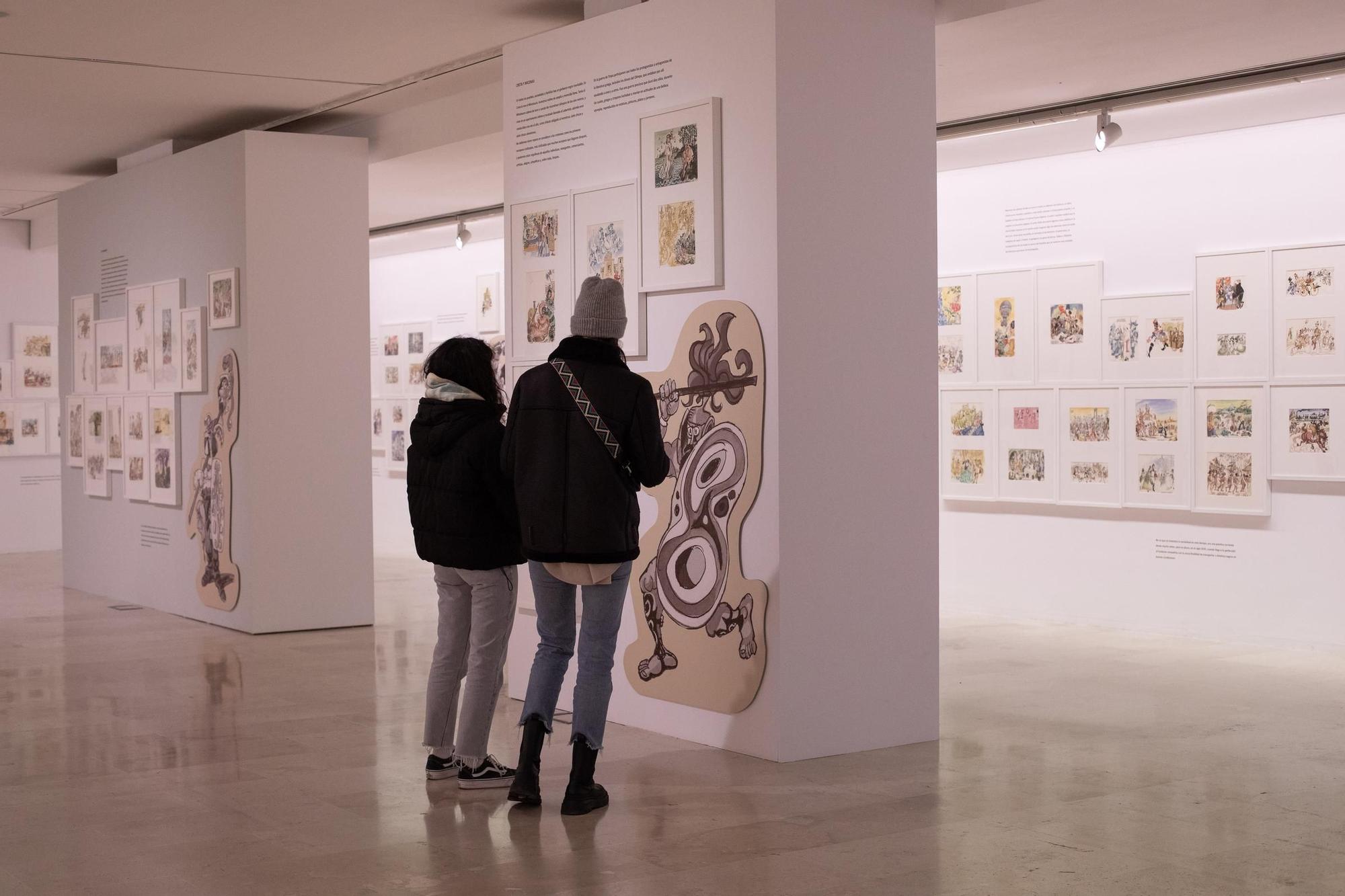 GALERÍA | Así es la exposición "Mingote (Breve) historia de la gente" del Etnográfico de Zamora