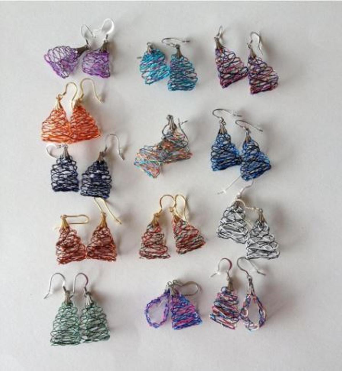 Pendientes realizados por Xada