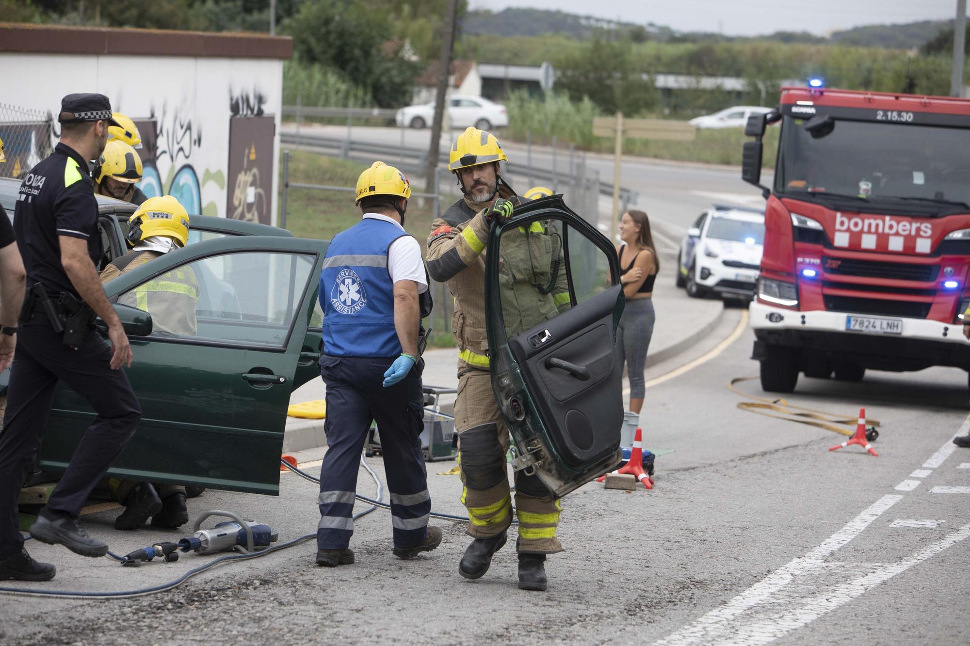 Macrosimulacre de la Policia Local de Blanes