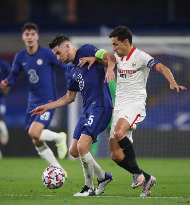 Las imágenes del Chelsea - Sevilla.