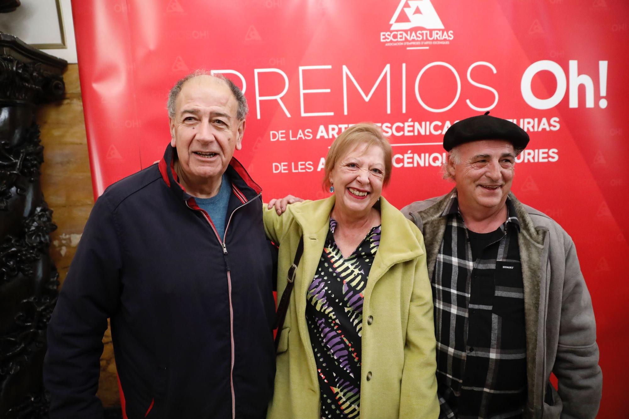 En imágenes: El Teatro Jovellanos acoge la entrega de los Premios "Oh!" a las artes escénicas