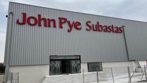 El nuevo almacén que la compañía británica de subastas John Pye abrirá en Zaragoza.