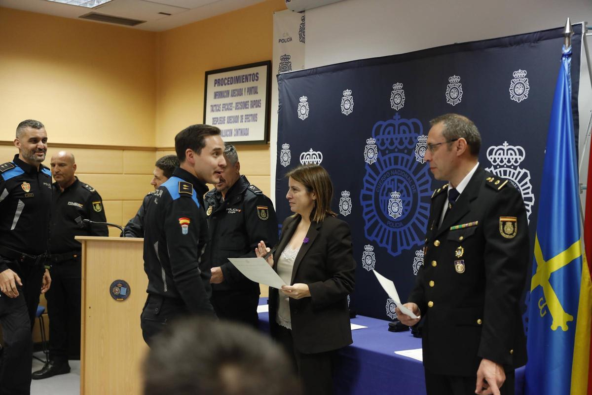 Entrega de diplomas.