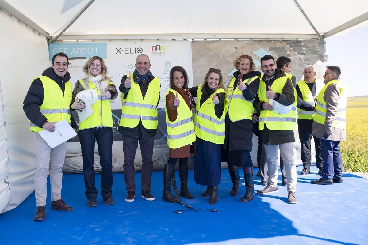 La planta fotovoltaica Arco I de Malpartida de Cáceres creará 300 puestos de trabajo y abastecerá a 20.525 hogares cada año