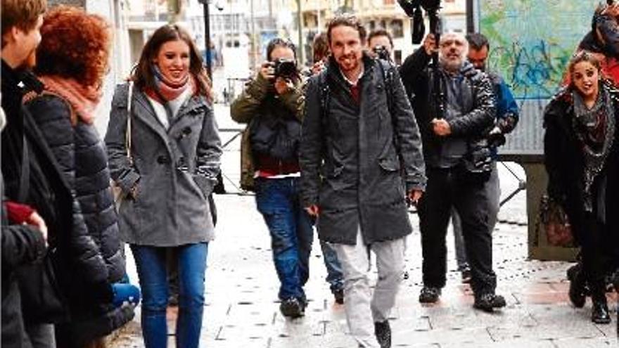 Pablo Iglesias va fer balanç ahir dels resultats electorals.