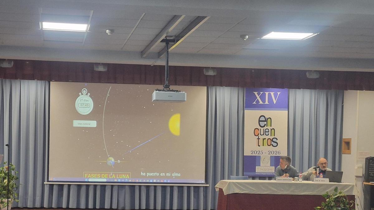La charla de José María Hevia.