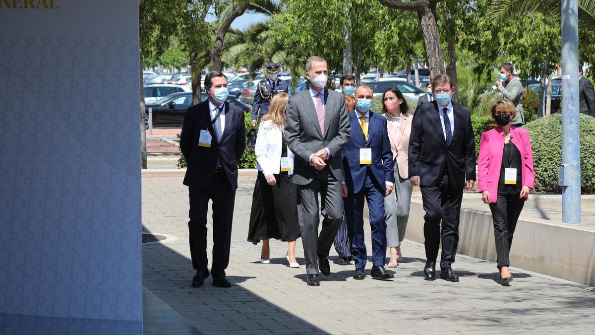 El rey Felipe VI visita Castellón