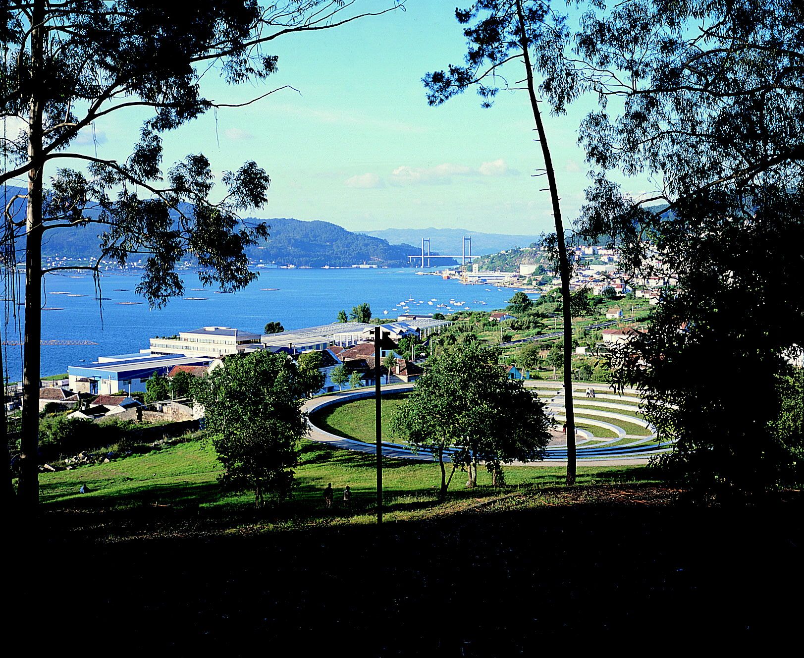 El parque de A Riouxa, en imágenes tomadas en distintos momentos