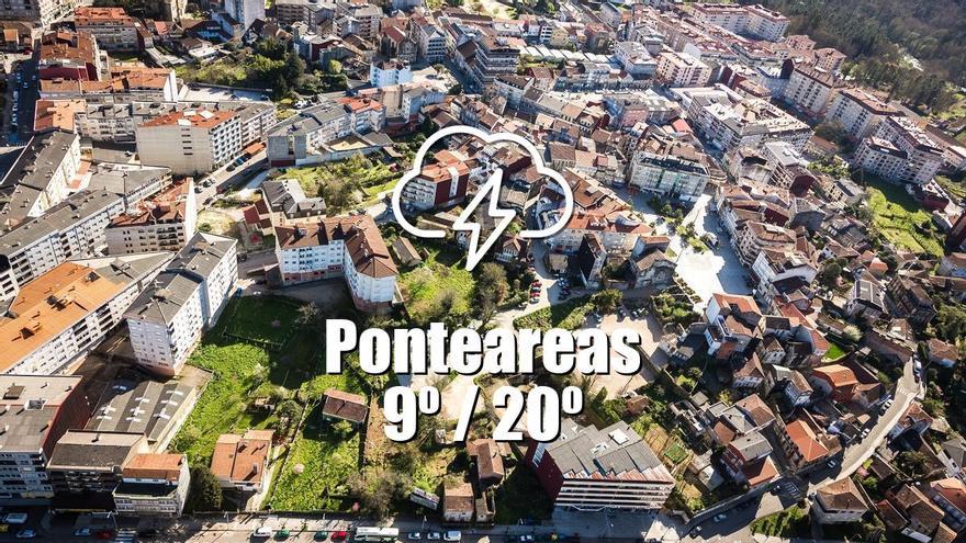 El tiempo en Ponteareas: previsión meteorológica para hoy, miércoles 19 de marzo