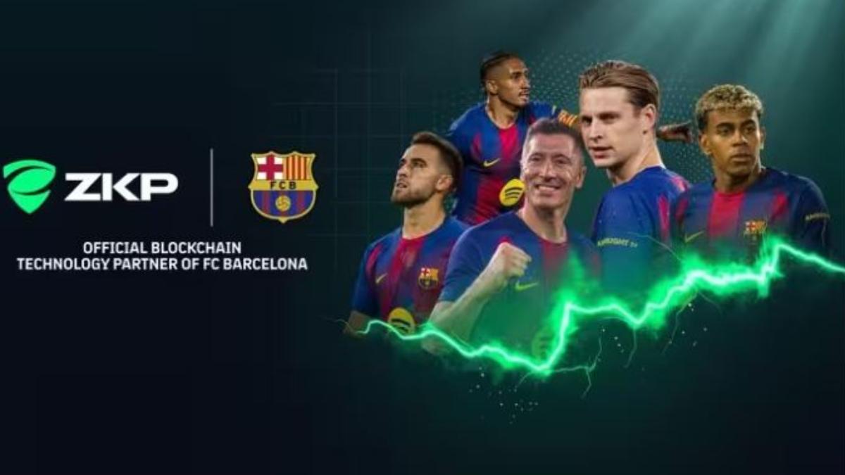 El Barça anunció el acuerdo con la empresa ZKP
