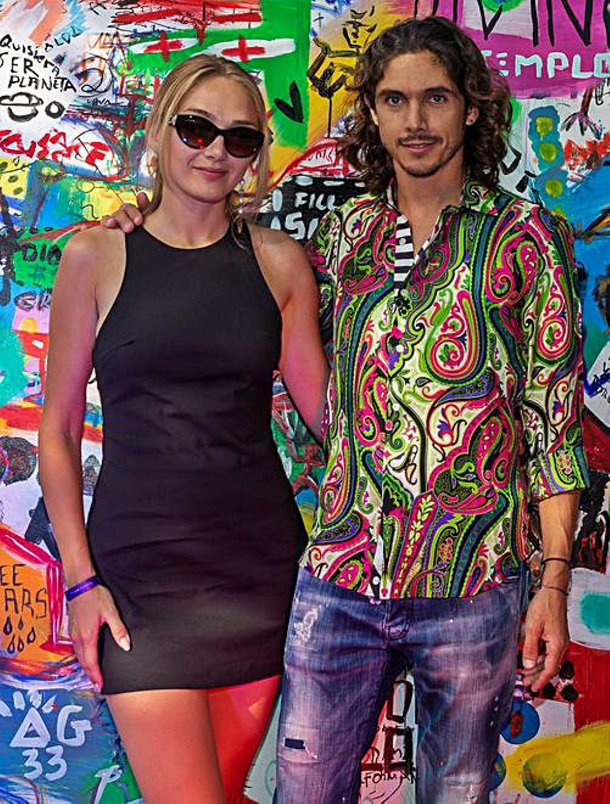 Una pareja con mucho arte