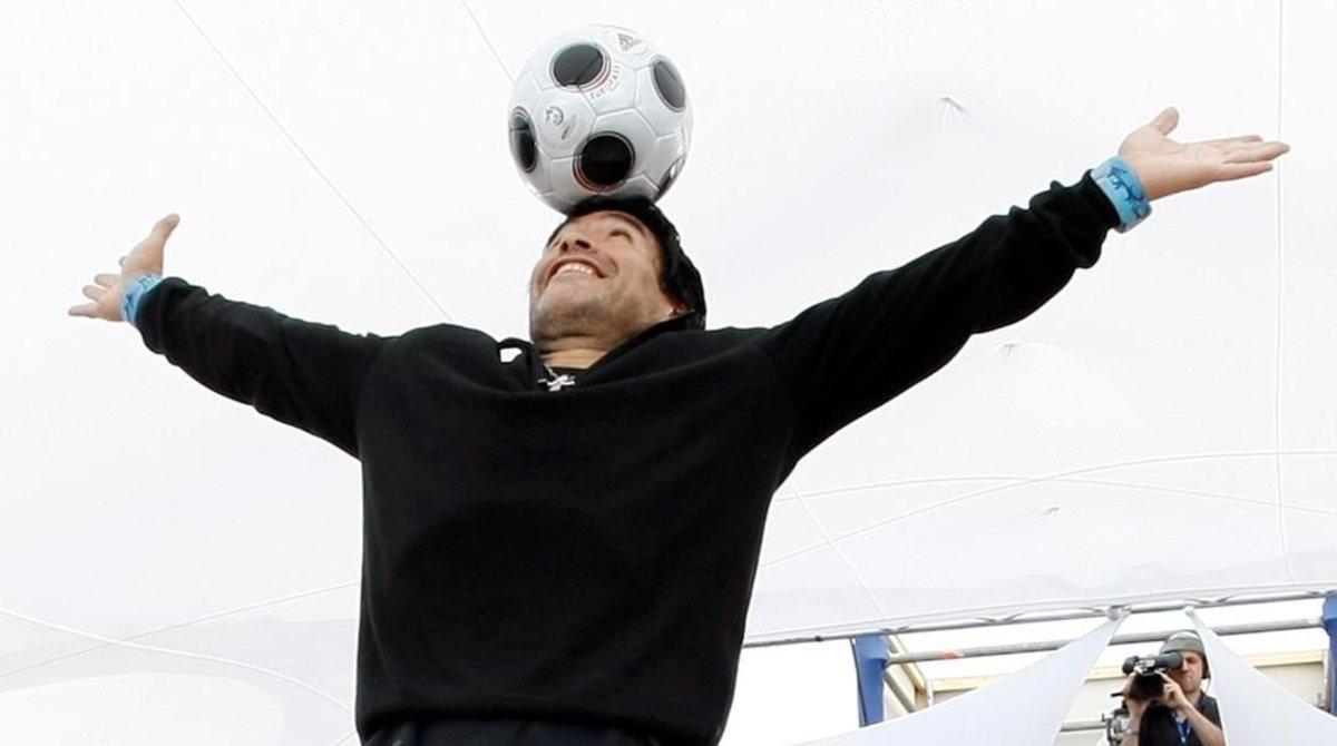 Diego Armando Maradona.