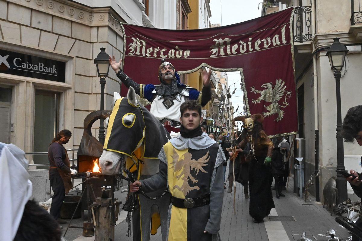 El tradicional mercat medieval de Vila-real tornarà al Raval del Carme i carrer Pere III el cap de setmana del 24 al 26 de febrer.l