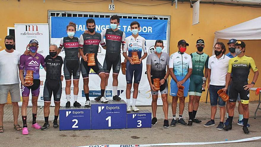 Los mejores ciclistas de la tercera jornada en Artà. | TOMEU ARBONA