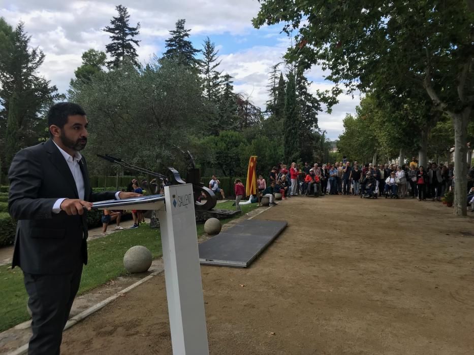 El Homrani a Sallent en la Diada 2019