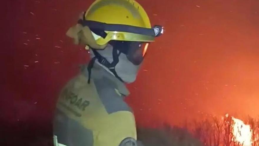 El comportamiento del fuego lo hace imparable