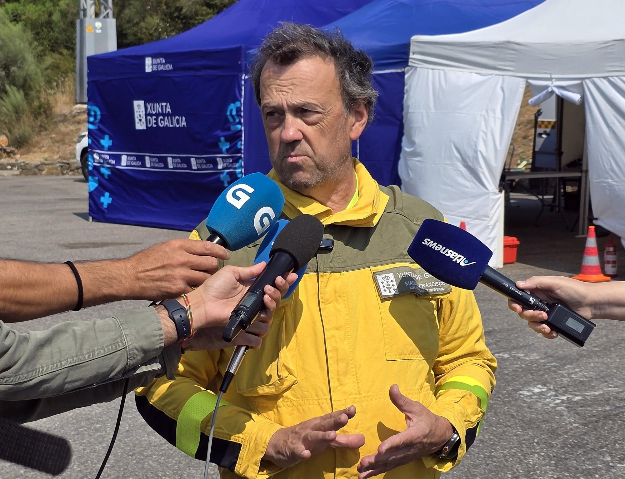 Los incendios sacuden Galicia
