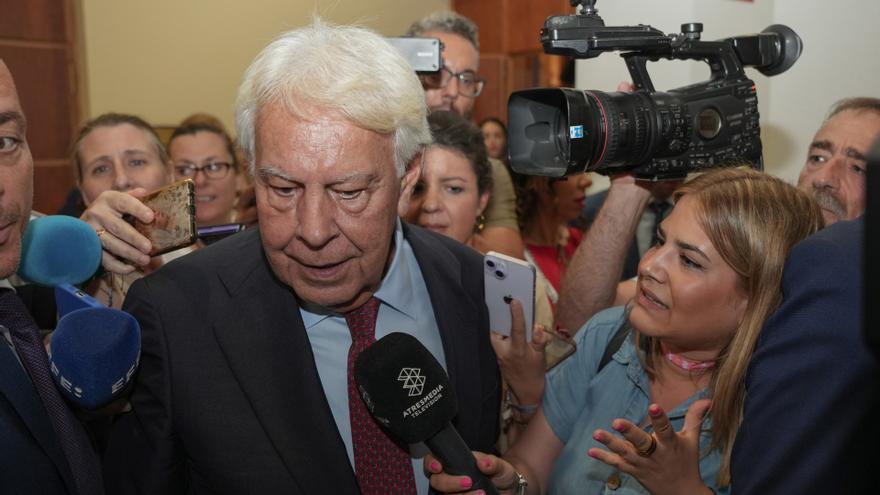 El expresidente del Gobierno Felipe González.