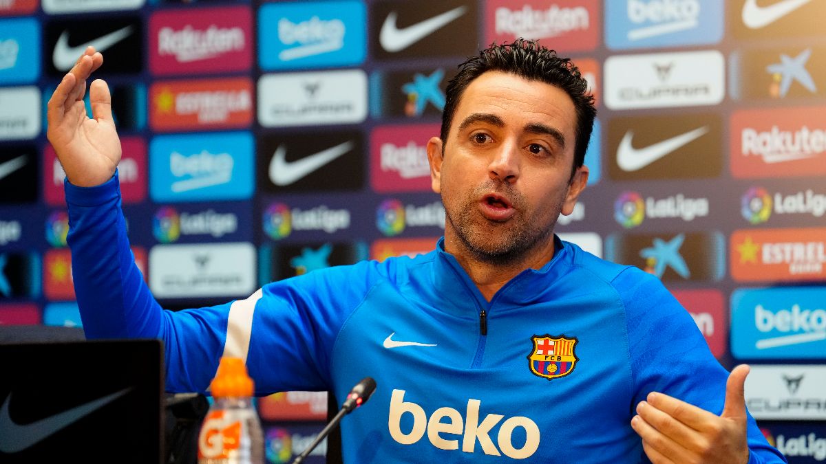 Xavi Hernández habló en rueda de prensa antes del encuentro de este sábado ante el Betis