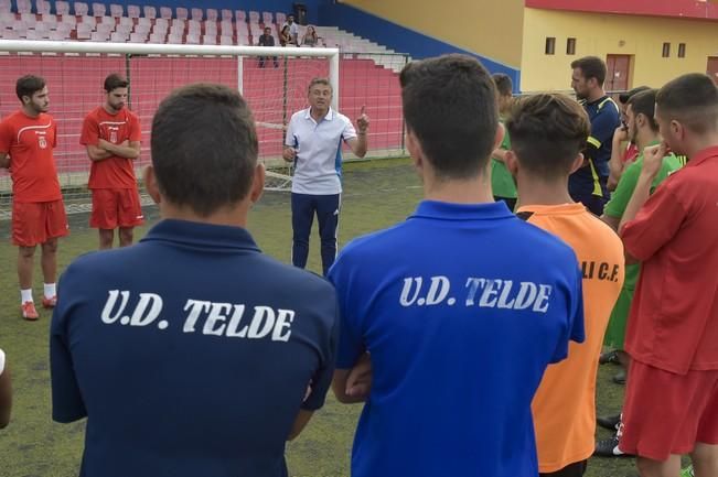 Primer entrenamiento de la UD Telde (3ª ...