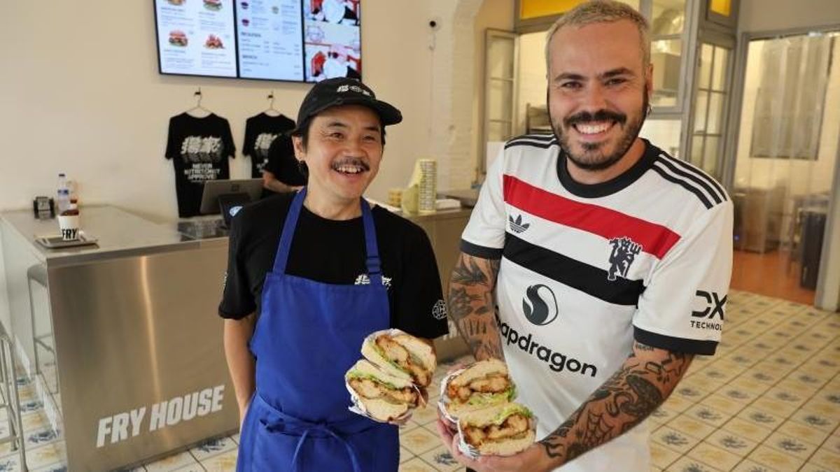 Fry House: las 'burgers' japonesas que sirven un consultor catalán de 'start ups' y un chef y artista nipón