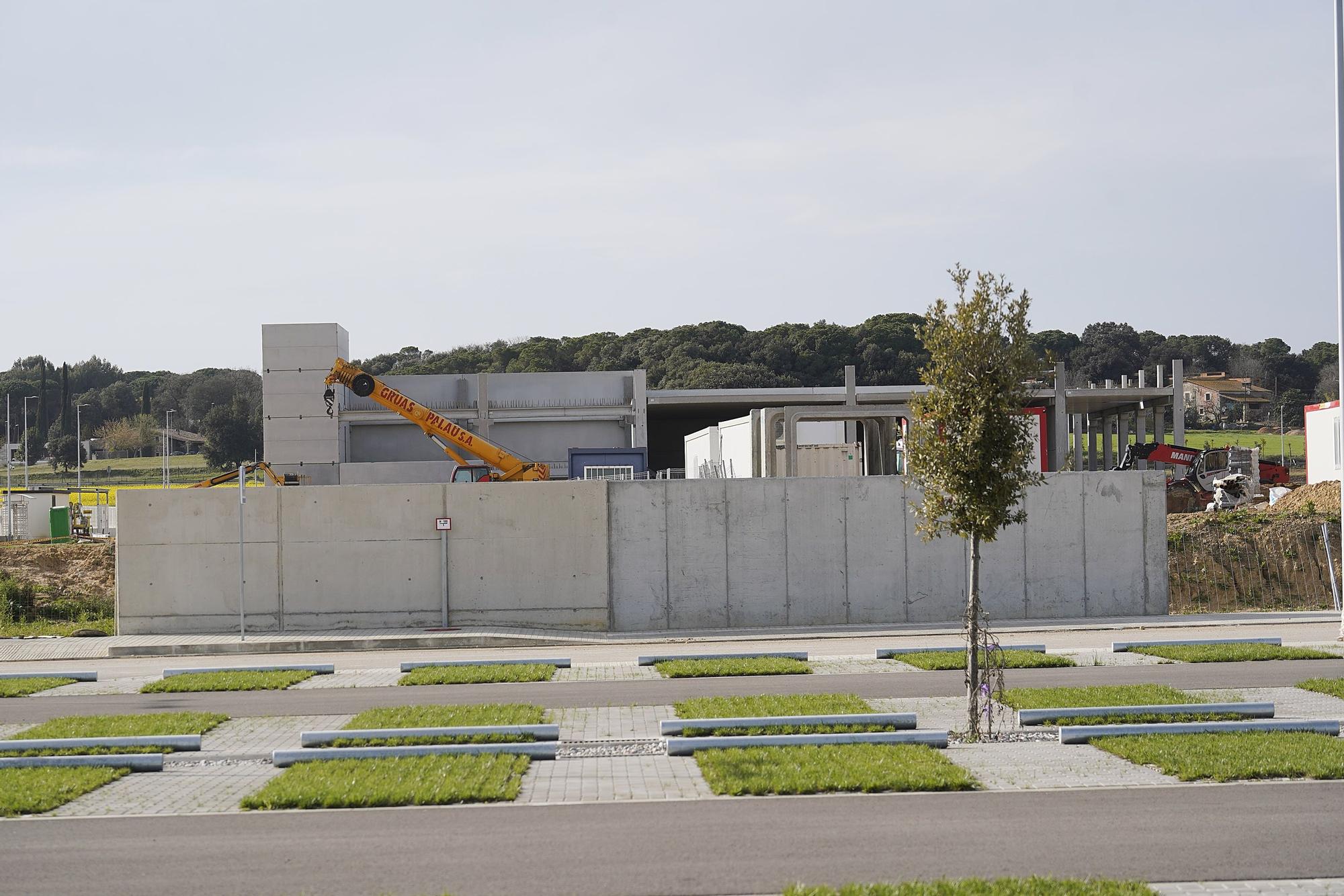 Les obres del macrocomplex d'Hipra a Aiguaviva avancen a gran velocitat