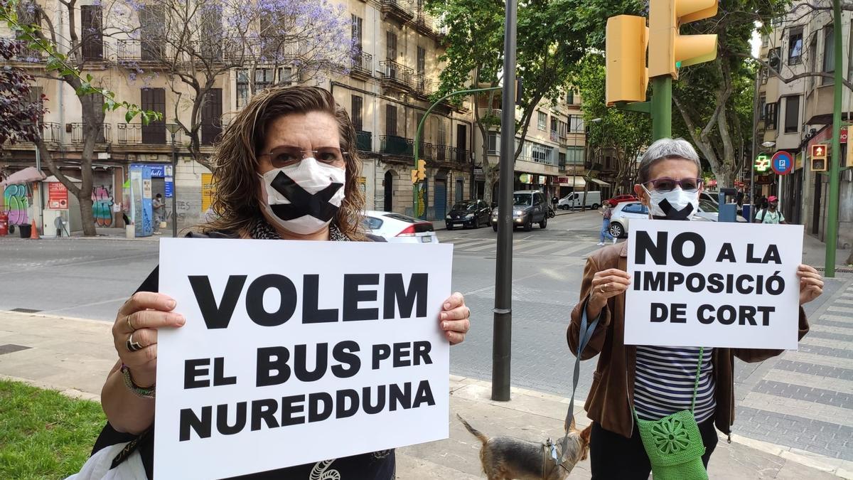 Representantes de la campaña Pere Garau molt més que Nuredduna.