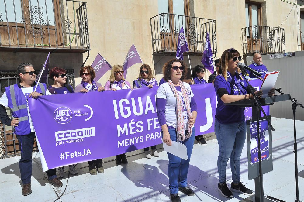 Las imágenes del 8M en Elche