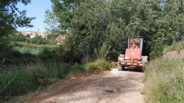Las lluvias empeoraron el estado de los caminos.