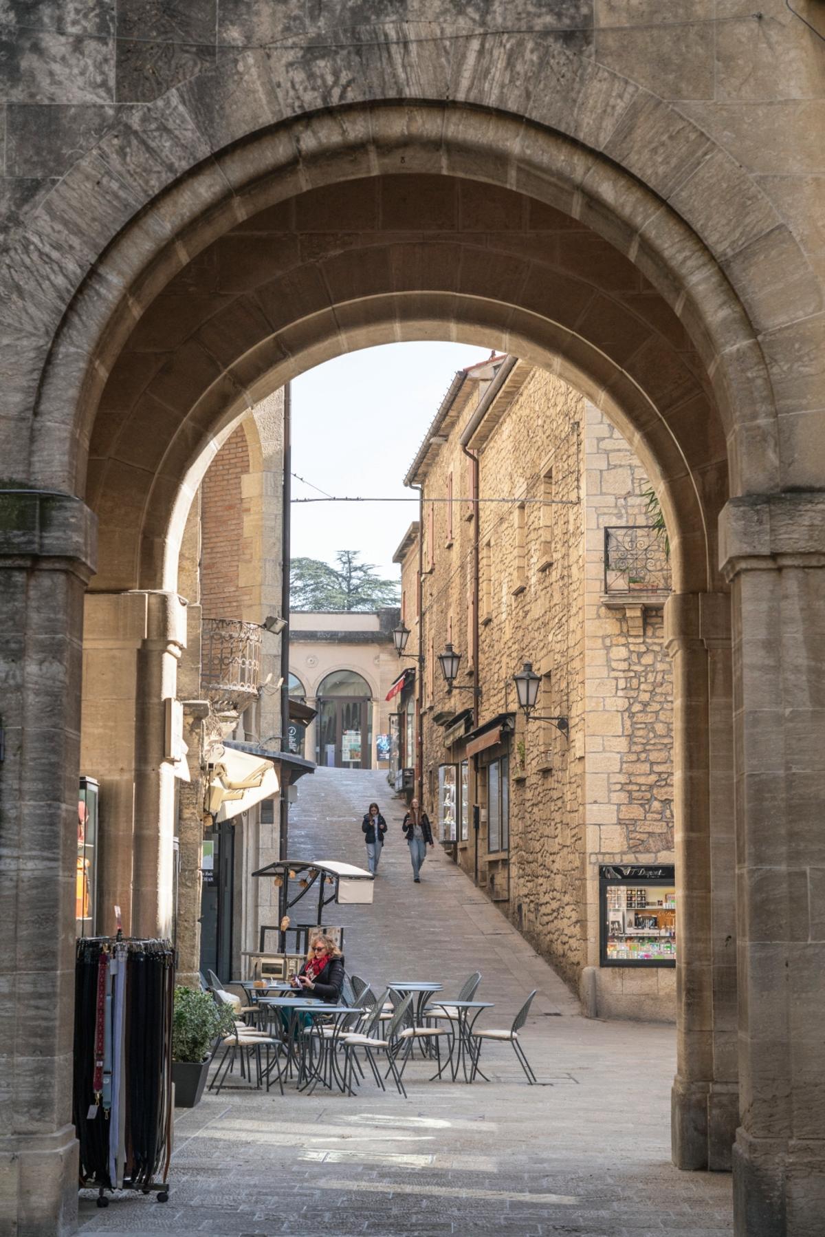 Piazzetta del Titano, San Marino.